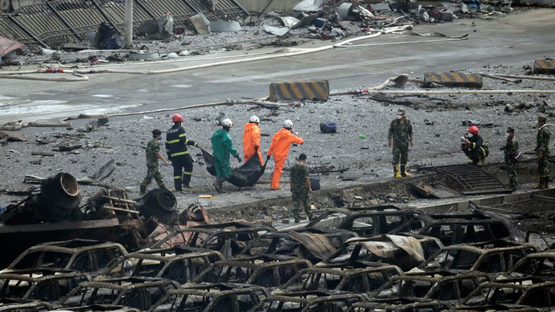Dozens of Chinese officials jailed over Tianjin explosions which killed 165 (VIDEO)