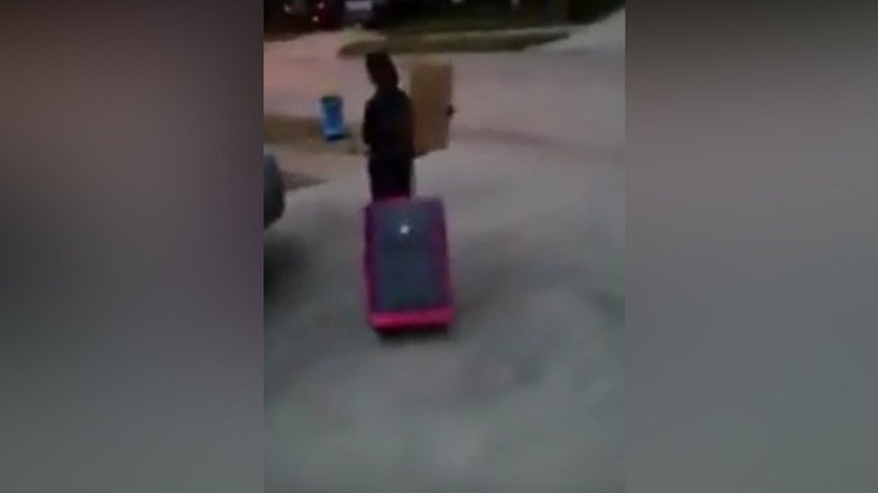 Texas mom packs young son’s suitcase, throws him out for voting Trump