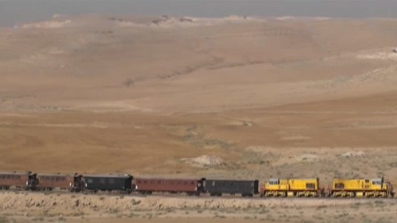 Russian specialists rebuild Syrian railroad to enable vital aid deliveries