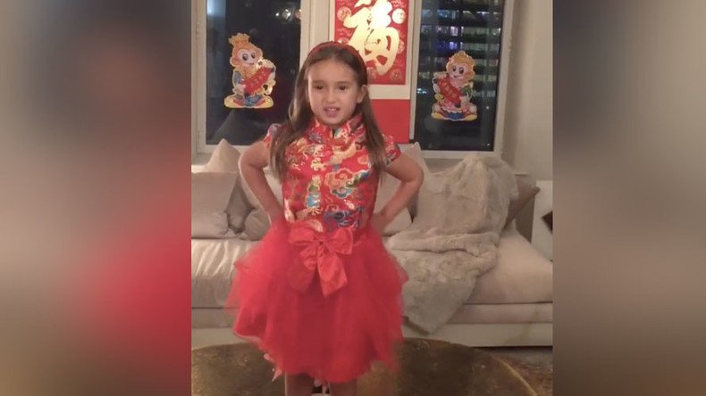 Trump’s granddaughter has gone viral in China (VIDEO) 