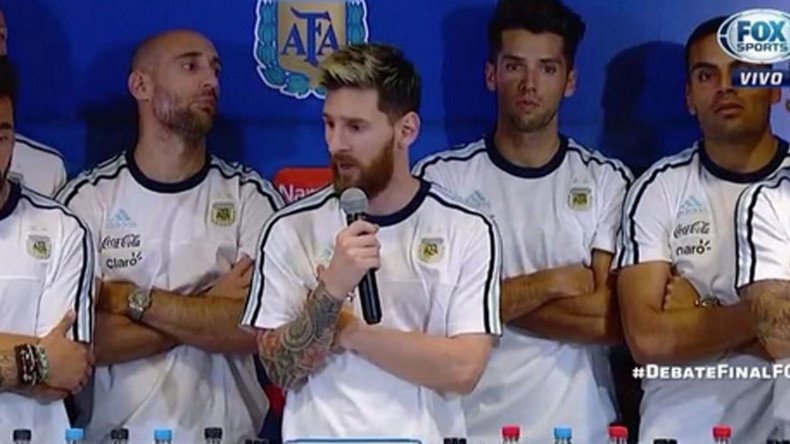 'We have no other choice': Messi leads Argentina media boycott over Lavezzi drug claims