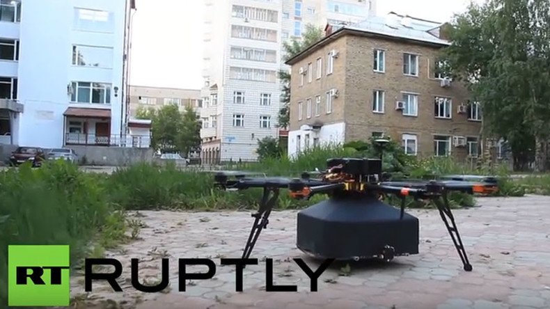 Russians already got slice of the action: Turns out Domino's not 1st to use pizza delivery drones