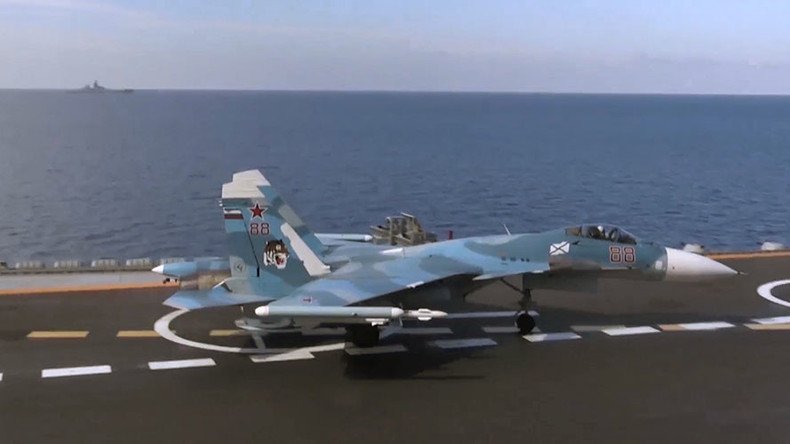 3 Nusra commanders, dozens of jihadists killed in airstrikes from Russian aircraft carrier – MoD