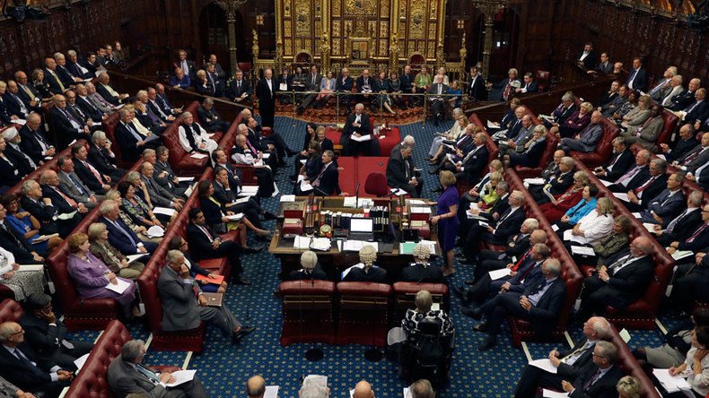 Theresa May shelves plans to strip House of Lords of veto powers… for now
