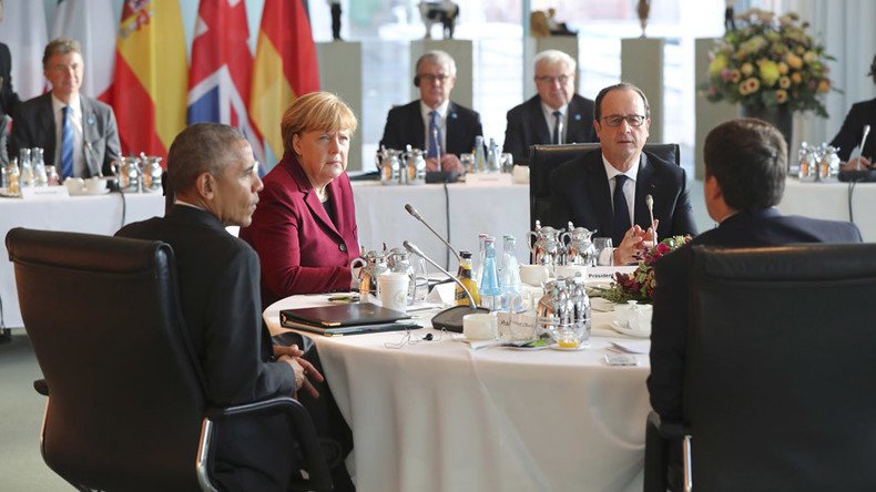 Obama, EU leaders agree to keep anti-Russian sanctions over Ukraine