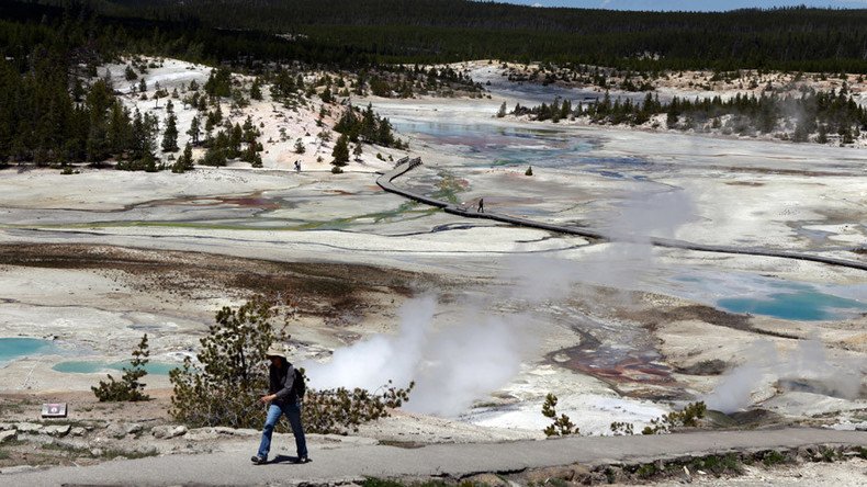 Yellowstone visitor suffers fatal fall into boiling-hot acidic geyser 