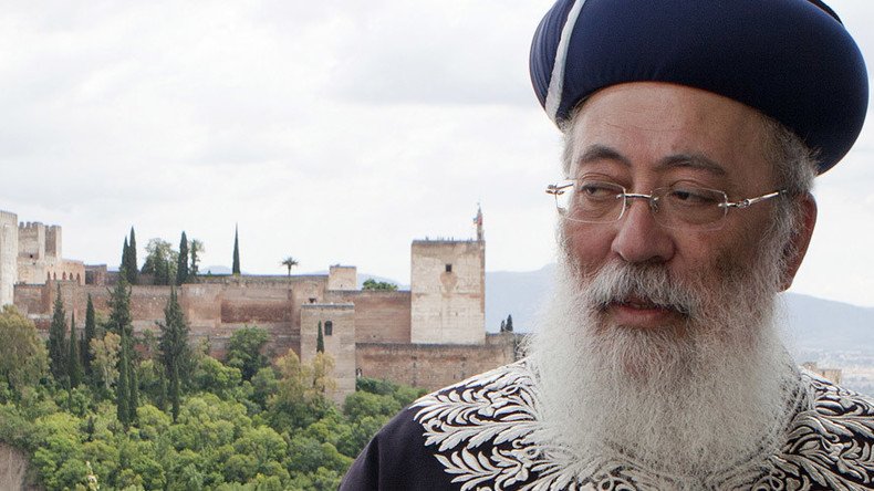 Jerusalem’s top rabbi says ‘homosexuality punishable by death,’ faces backlash