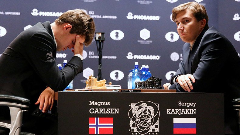 Karjakin causes Carlsen meltdown after Chess World Championship battle
