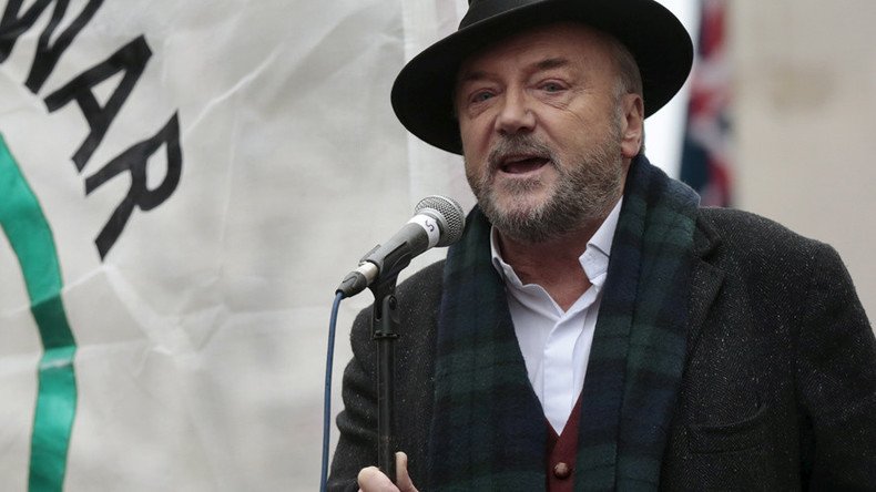 George Galloway attacked with glitter at Scottish university talk (VIDEO)
