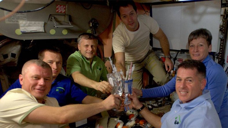 Thanksgiving in orbit: ISS astronauts celebrate US holiday in space (PHOTOS)