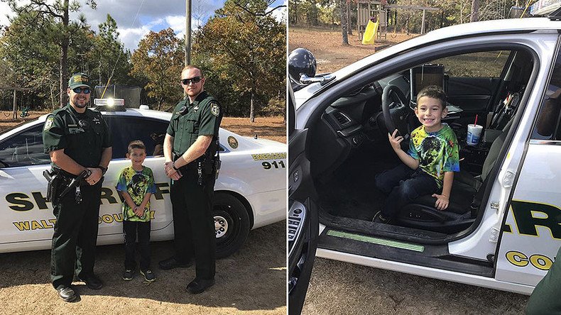 Florida boy calls 911 inviting sheriff’s deputies to Thanksgiving dinner