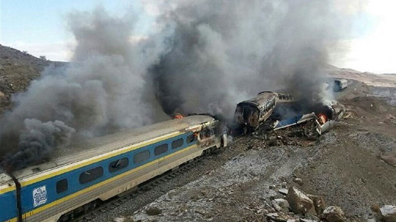 At least 44 killed, over 100 injured in horrifying train collision in Iran (VIDEOS)