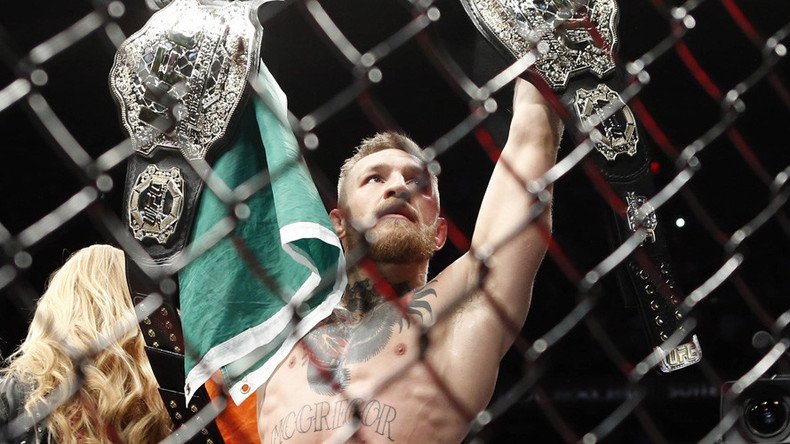 Conor McGregor no longer ‘double-champ,’ relinquishes featherweight belt