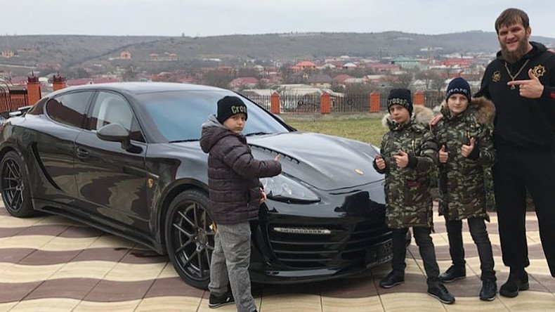 Chechen leader Kadyrov’s sons gift UFC fighter $150k Porsche