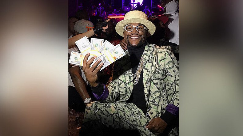 ‘Money’ Mayweather roasts legacy doubters with $100mn check boast