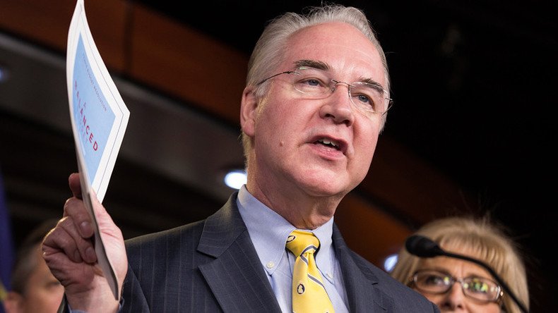 Trump taps Tom Price as secretary of Dept of Health and Human Services