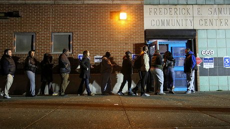 Long lines, equipment failures in several states during historic US election day