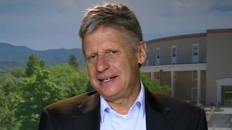 '50% of Americans are independent. Where’s the representation?' – Gary Johnson to RT (VIDEO)