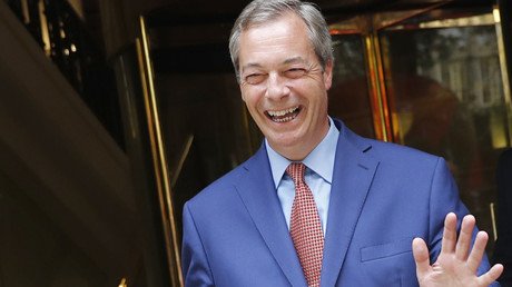 Don’t grope Theresa May: Farage offers Trump lesson in diplomacy
