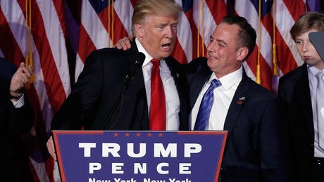 Trump picks RNC chair Priebus as WH chief of staff, campaign CEO Bannon as top strategist