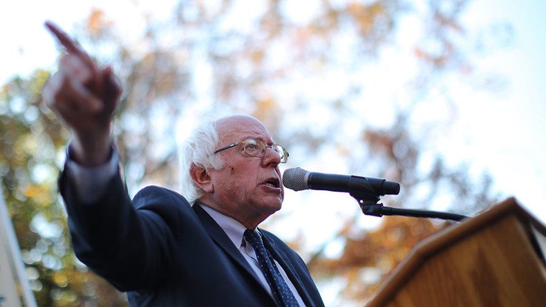 US headed for ‘economic & political oligarchy’ if people don’t act – Sanders