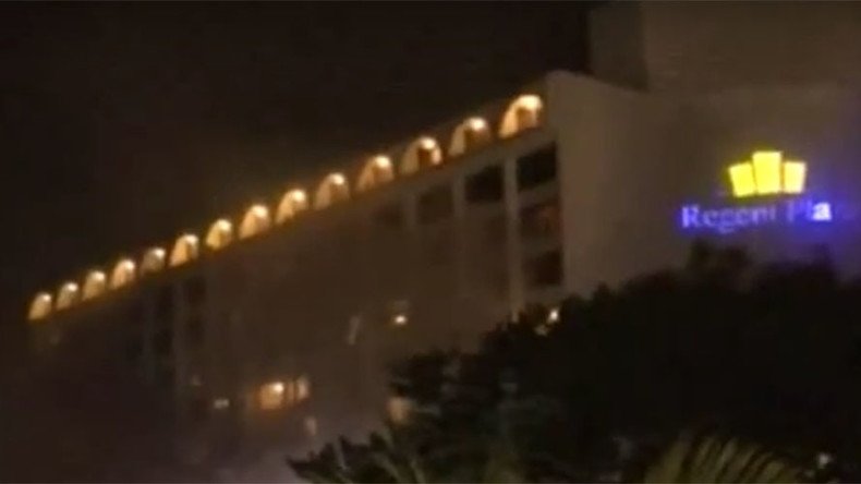 At least 11 killed & 50 injured, including foreigners, in Pakistan hotel fire
