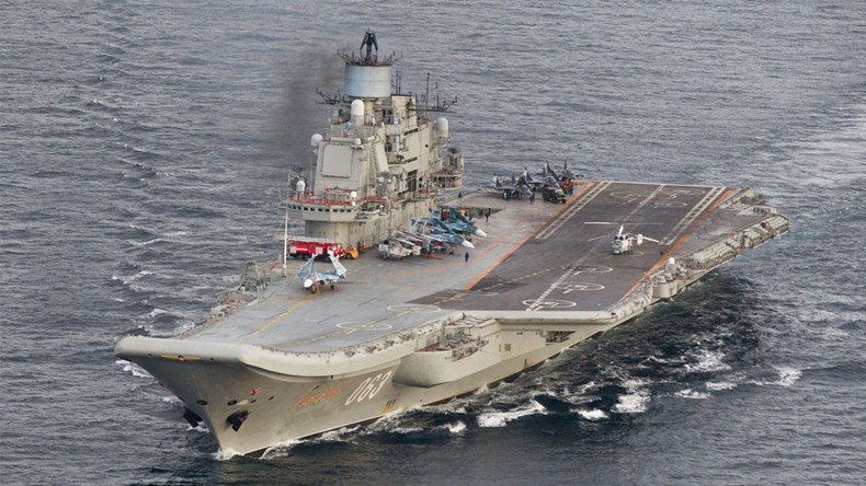 8 NATO ships shadowed Russian aircraft carrier ‘Kuznetsov’
