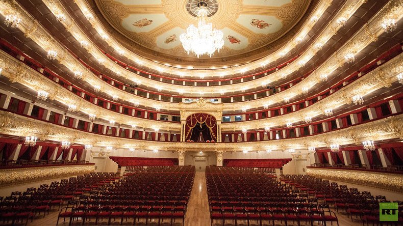 Explore the splendor of the Bolshoi Theater in stunning RT 360 video