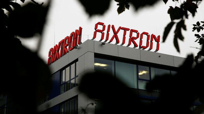 ‘Stop politicizing business’: China incensed after US blocks Aixtron sale
