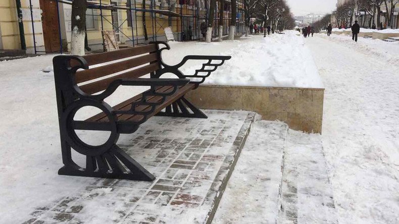 ‘Nazi eagle’ benches stir controversy in Russian city 