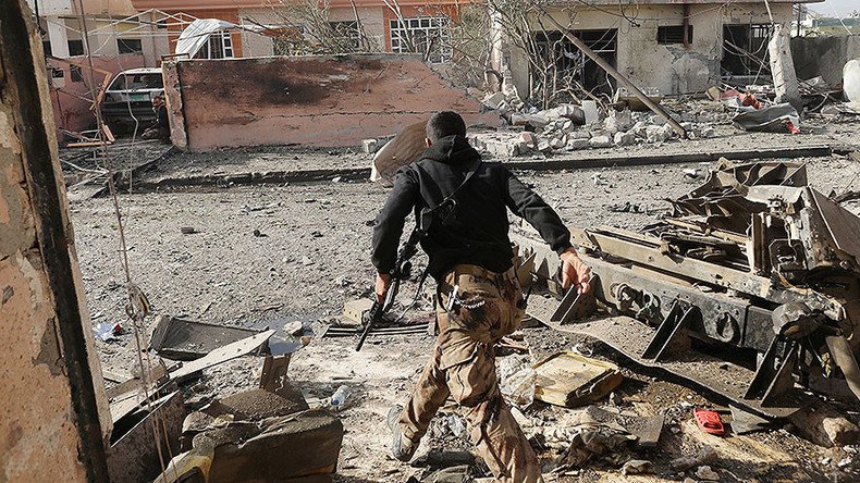 US-led coalition strikes Mosul hospital turned ‘ISIS command & control HQ’