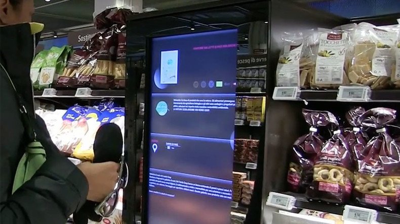 ‘Supermarket of the future’: Italy first to make food shopping interactive
