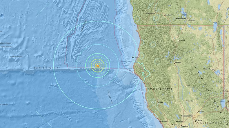 6.5 magnitude earthquake off Northern California