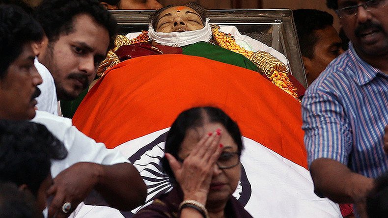 470 people ‘die of grief’ in wake of leading Indian politician’s death – party claim