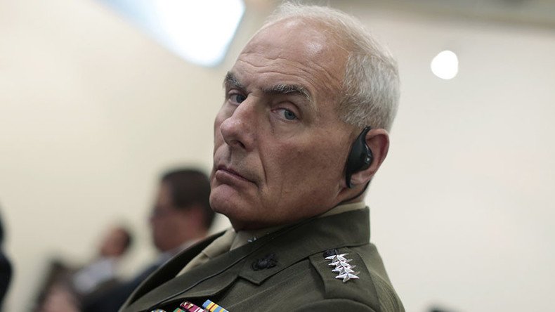 Trump nominates retired general John Kelly as head of homeland security