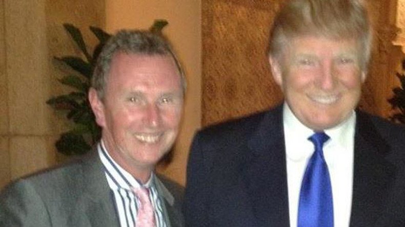 Tory MP invites mockery by putting Trump meeting photo on his Christmas card