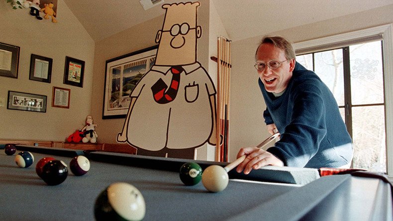 ‘I never met a Clinton supporter who was influenced by hacked emails’ – Scott Adams, Dilbert creator