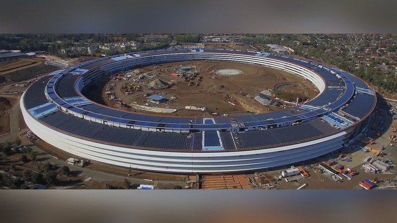 Jaw-dropping time lapse shows near-completion of Apple’s new ‘spaceship’ campus (VIDEO)