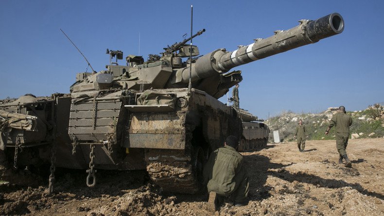 Israeli tanks fire into Gaza in response to alleged cross-border gunfire 