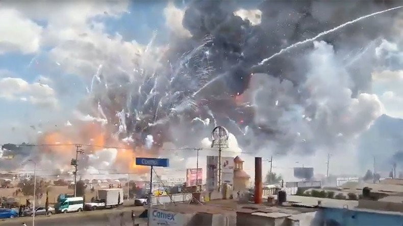 Dozens killed and injured in Mexico fireworks market explosion (PHOTOS, VIDEOS)