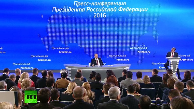 Putin’s Q&A with media 2016