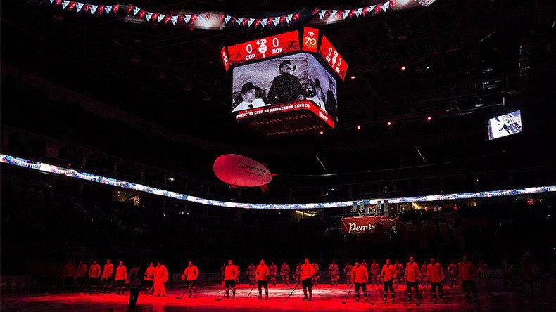 KHL warns team over playing Soviet anthem before game