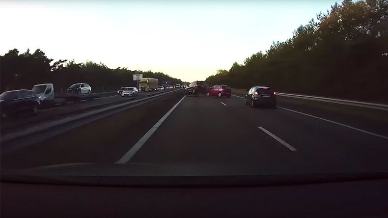 Tesla autopilot predicts crash moments before it happens (VIDEO)