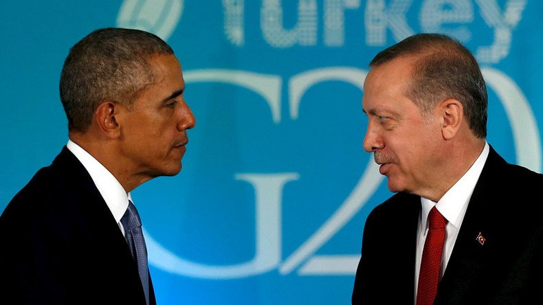 ‘Erdogan’s accusations of US supporting terrorists a parting shot for Obama’