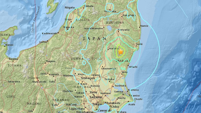 5.9 magnitude earthquake strikes Japan - USGS
