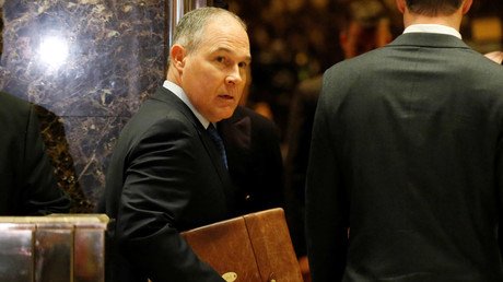 Scott Pruitt and his many fights against EPA, the agency he's picked to lead