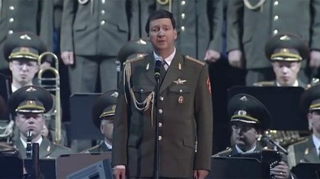 Alexandrov choir sings 'God bless America' in tribute posted by Russian Embassy in US (VIDEO)