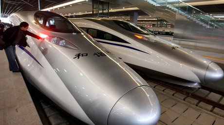 China connects east & west with longest bullet train line