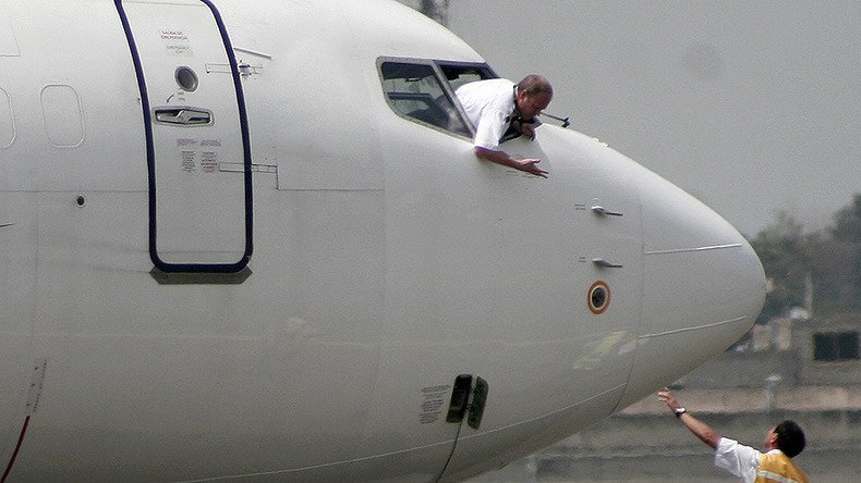 Drone smashes into Boeing passenger plane during landing (PHOTOS)