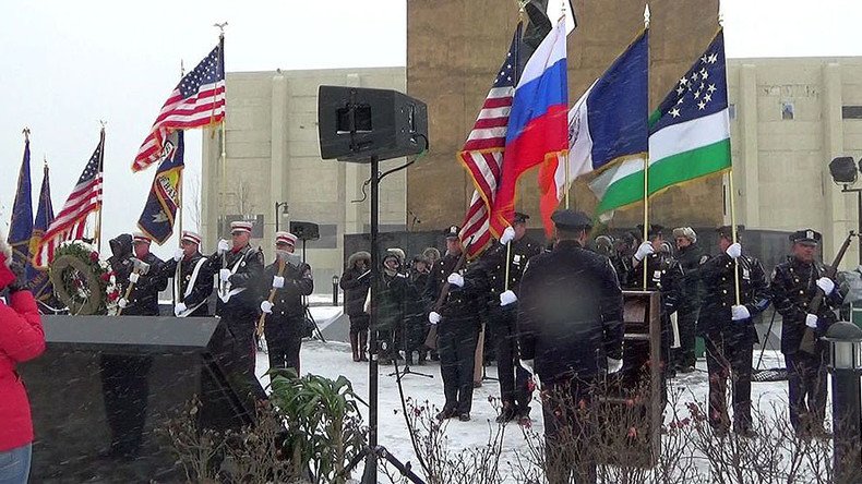 New York chorus sings Russian national anthem to honor Alexandrov Ensemble (VIDEO)